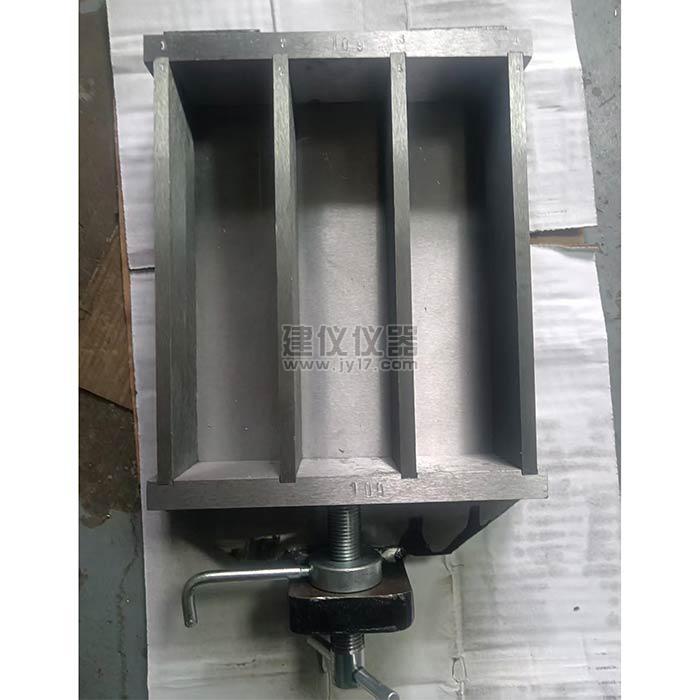 40×40×160mm水泥三联胶砂试模(钢制)
