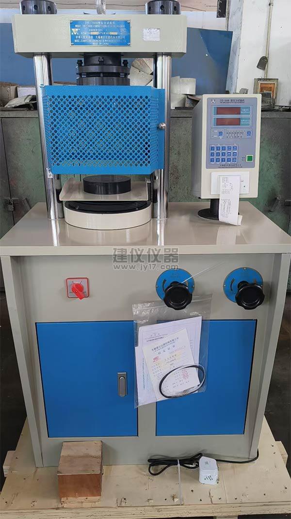 無錫建儀TYE-300B數(shù)顯式水泥抗壓機
